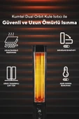Kumtel MH-2300 Orbit Dual 2300 W Kule Tipi Infrared Isıtıcı - 3
