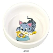 Trixie kedi seramik mama ve su kabı, 0,3lt/11cm - 1
