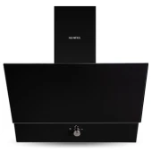 Kumtel Kristal Siyah Cam Ankastre Set - 4