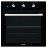 Kumtel Kristal Siyah Cam Ankastre Set - 3