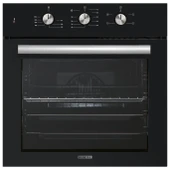 KUMTEL Turbo Fanlı Siyah Ankastre Fırın B66 - SF2 ( 4 pro 3 düğ ) - 1