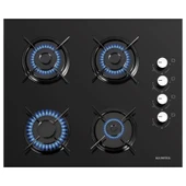 Black Still Button 3Lü Ankastre Set - 3