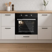 KUMTEL Digital Siyah Ankastre Fırın 8 Prog. B66 - SF2 (DDT) - 3