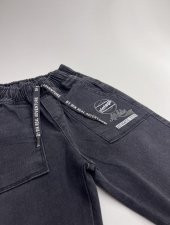 Erkek Çocuk Yapıştırma Cep Baskılı Kot Pantolon (Bir beden büyük almanız tavsiye edilir.) - 2