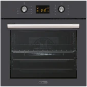 Kumtel Antrasit ( Gri ) Cam Digital  Dokunmatik Ankastre Set - 8 Prog - 4