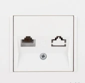 Netelsan  Data Prizi Rj 45 Cat6 + Çerçeve Dahil - 1