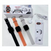 T800 Ultra 49 Mm Yeni Seri 8 Smartwatch Akıllı Saat 2 Inç Kablosuz Şarj Bluetooth Aramalar thumbnail 3