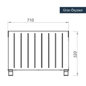 Kumtel Siyah Konvektör Isıtıcı 2000W HC-2930 - 4