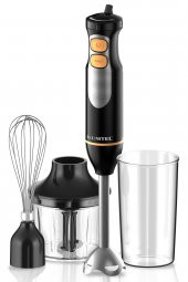 KUMTEL  Siyah El Blender Seti Çok Fonksiyonlu - 1