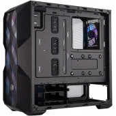 Cooler Master MasterBox TD500 Siyah ARGB 4x120mm Fanlı Tempered Glass, Kristal Mesh Ön panelli MidTower Kasa - 2