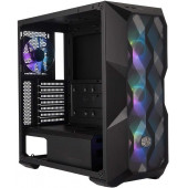 Cooler Master MasterBox TD500 Siyah ARGB 4x120mm Fanlı Tempered Glass, Kristal Mesh Ön panelli MidTower Kasa - 3