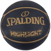 Spalding Basketbol Topu Black Gold TOPBSKSPA305 - 1