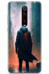 Xiaomi Redmi K20 Uyumlu Kılıf Milano 07 Siberpunk Desenli Kılıf Beyaz - 1