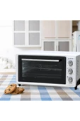 KUMTEL Beyaz Turbo 40 Litre Mini Fırın LX-3525 - 2