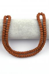 Rudraksha Tohumu Dizi 6 x 7 mm Rondel Kesim thumbnail 2