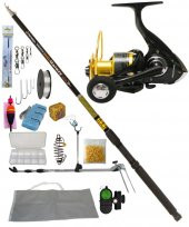 REMİXON GALAXY 2,10 MT  - VİKİNG GOLD 6000 50Lİ OLTA SETİ - 1