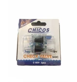 LEECOM CHECK VALVE İKİLİ - AMBALAJLI - 2