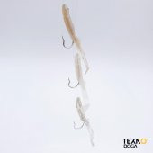 TAMSET 5cm Raglu Bait Worm Çapari 3 Köstekli - 4