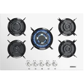 KUMTEL Digital Beyaz Ankastre Set  5 Gözlü - 3