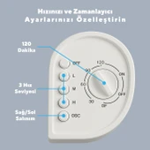 Kumtel KTF-258W Kule Tipi Vantilatör Beyaz - 5