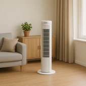 Kumtel KTF-258W Kule Tipi Vantilatör Beyaz - 7