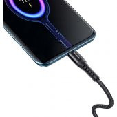 Mcdodo CA-2271 Type-C Q.c 4.0 Hızlı Data-Şarj Kablosu 1m-Siyah - 3