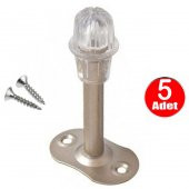 Aletçantam Kapı Stoperi Duvar Koruyucu Tampon Durdurucu Standart Boy 8 Cm - 5 Adet - 1