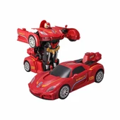 Transforming Robot Racer Uzaktan Kumandalı Sesli ve Işıklı Robotlar - 4