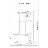 Teka Atv 90 Siyah Davlumbaz - 2
