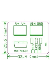IRF520 Mosfet Sürücü Kartı - 7