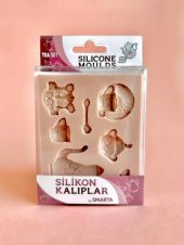 Smarta Silikon Kalıp-Çay Seti - 1