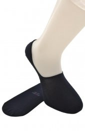 Dündar Erkek Plus Topuk Destek Silikonlu Dikişsiz Pamuk Babet Çorap thumbnail 3