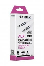 Syrox Mini Kutulu Aux Kablo C86 - 1
