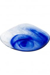 6lı 10641 Linden Batik Mavi 19 Cm Pasta Tabağı Takımı - 2