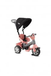 Babyhope Bobo Speed Tenteli Bisiklet Pembe Gri 03012105, Pembe-Gri Çocuk Bisikleti - 1