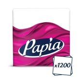 Papia Beyaz 100'lü Peçete (12 Paket x 100 Yaprak) - 1