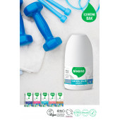 Siveno %100 Doğal Roll-On Sportif Sporcu Deodorant Ter Kokusu Önleyici Bitkisel Lekesiz Vegan 50 ml - 6