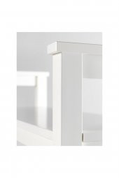 Hemnes Bank Ve Ayakkabılık Beyaz MeridyenDukkan 85x32 Cm Masif Huş Ağacı - 3