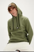 Bad Bear DEFENCE HALF-ZIP HOODIE THYME Erkek Sweatshirt Haki S-XXL - 3