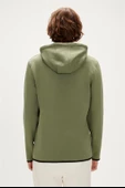 Bad Bear DEFENCE HALF-ZIP HOODIE THYME Erkek Sweatshirt Haki S-XXL - 5