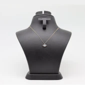 Nazarlıklı Baget Taşlı Minimal Kolye Gold - 1