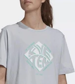 Adidas GM8726 W 5.10 Gfx Tee Kadın Spor Tişört - 3