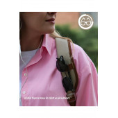 Njoy 16" Unisex Notebook & Günlük Sırt Çantası-hardal (NJ01MU) - 5