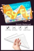 Galaxy Tab S9 11 inç Uyumlu Silikon Yumuşak Darbeye Dayanıklı Şeffaf Antişok Kapak thumbnail 5