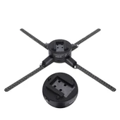 HELLO Z7H 3D HOLOGRAM FAN - HOLOGRAFİK VİDEO GÖRÜNTÜ PROJEKTÖRÜ 52 CM (UZAKTAN KUMANDA - WİFİ - TELEFON APP) - 2