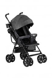Babyhope Sa-7 Tam Yatar Baston Bebek Arabası Siyah 04SA750 - 1