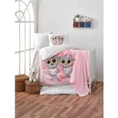 TAÇ KRİSTAL HAPPYLAMBS PİNKY BAMBU ÖRGÜ BEBEK SETİ - 1