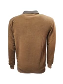 Rey Polo R01253 Erkek Basic Selanik Polo Yaka Sweatshirt thumbnail 4