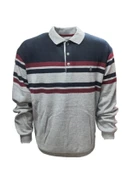 Rey Polo R01229 Erkek Basic Büyük Beden Selanik Sweatshirt thumbnail 1