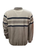 Rey Polo R01229 Erkek Basic Büyük Beden Selanik Sweatshirt thumbnail 4